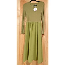 Lot of 2 Dresses - NWT Anrabess Green Ribbed & Japina Tank Maxi Santorini Dress