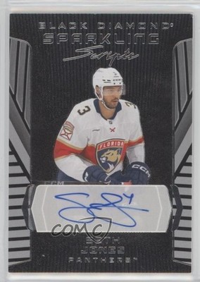 2025-26 Upper Deck Black Diamond Sparkling Scripts Seth Jones #SS-SJ Auto h9a