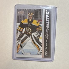 Upper Deck Series 1 Young Guns Jeremy Swayman #226 Bruins NHL 2021-22