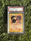 Dark Charizard Holo 4/82 Team Rocket w/ Swirl 🌀 - PSA 5