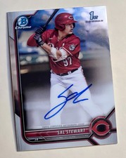 2022 Bowman Chrome Draft Sal Stewart RC Auto