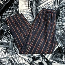 CHRISTIAN DIOR Vintage Wool High Waist Pants F/S from Japan