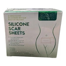 Elaimei Silicone Scar Sheets (1.6" x 120" Roll) Wound/Scar Treatment -Ships Free