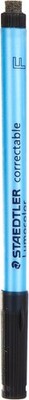 STAEDTLER FOLIENSTIFT LUMOCOLOR CORRECTABLE STIFT F FEIN 0,6 mm SCHWARZ