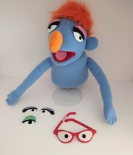 The Muppets Whatnot Workshop Disney Blue Puppet with Gold Vest 2011 FAO Schwarz
