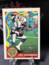 1989 Topps - 1000 yd. Club Eric Dickerson #1