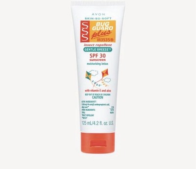 Avon Skin So Soft Bug Guard Plus Gentle Breeze SPF 30 Lotion