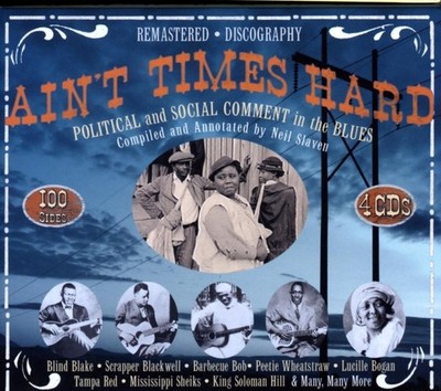 AIN'T TIMES HARD 4 CD (BARBECUE BOB, SONNY SCOTT, BUMBLE BEE SLIM, JIM WYNN)NEU