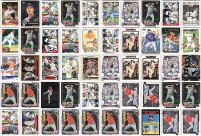 Justin Verlander Lot of 50 MLB Baseball Cards Collection - Exact Cards Shown