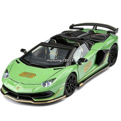 1:32 Lamborghini Aventador SVJ 63 Modellauto Legierung Kinder Spielzeug Grün
