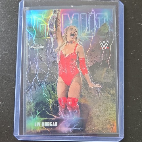Liv Morgan #GAM-14 2026 Topps Chrome WWE Gamut card
