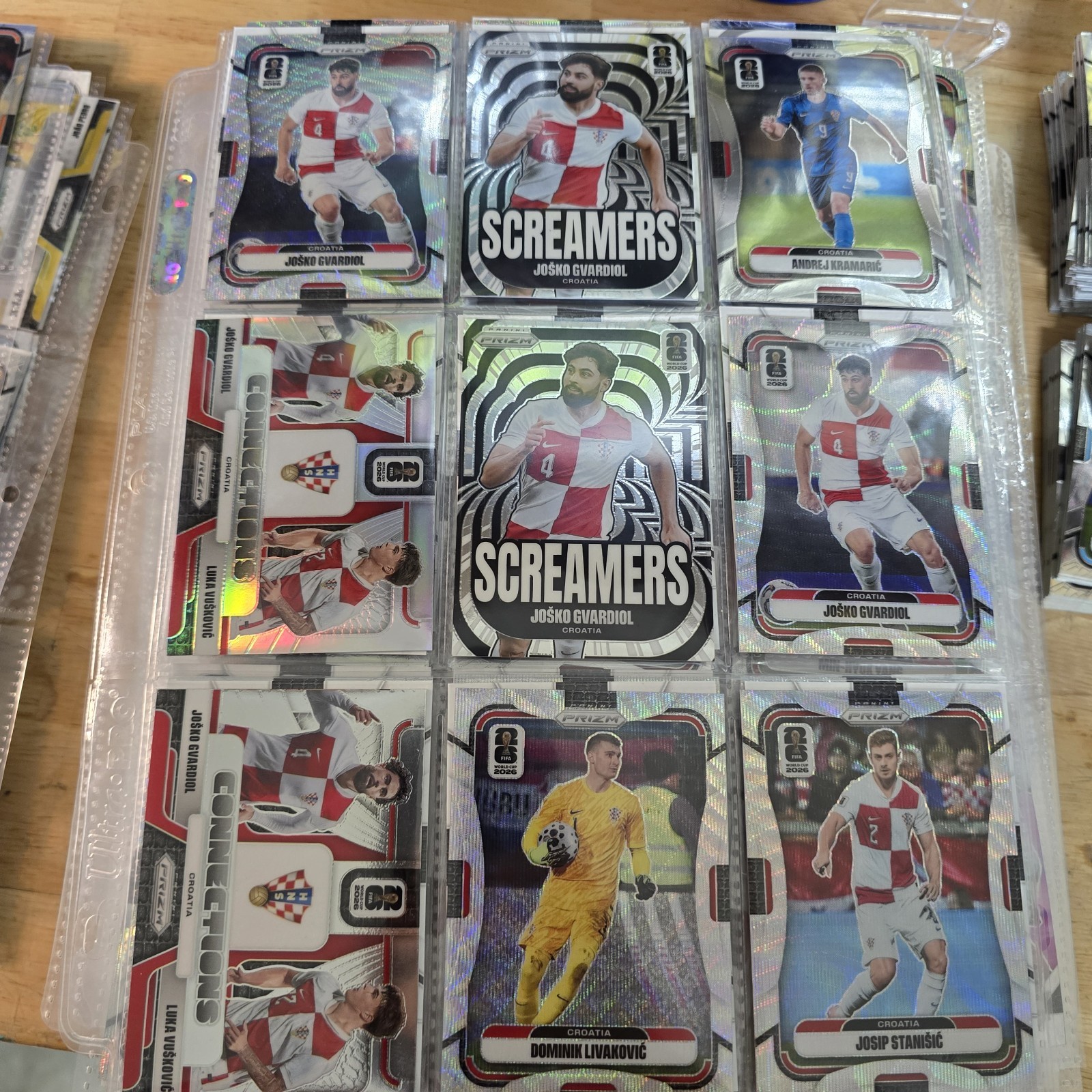 Panini Prizm WC 1200+ Card Soccer Bulk Lot Rookies Refractors Parallels Whatnot view 12