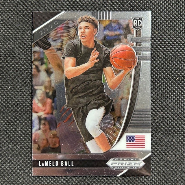 LaMELO BALL 2020 Panini Prizm Draft Picks Rookie Card RC #3 Charlotte Hornets