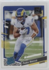 2023 Panini Clearly Donruss Rated Rookie Puka Nacua #96 16wc