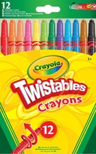 Twistables Colouring Crayons Multicolor 12 Count Pack of 1
