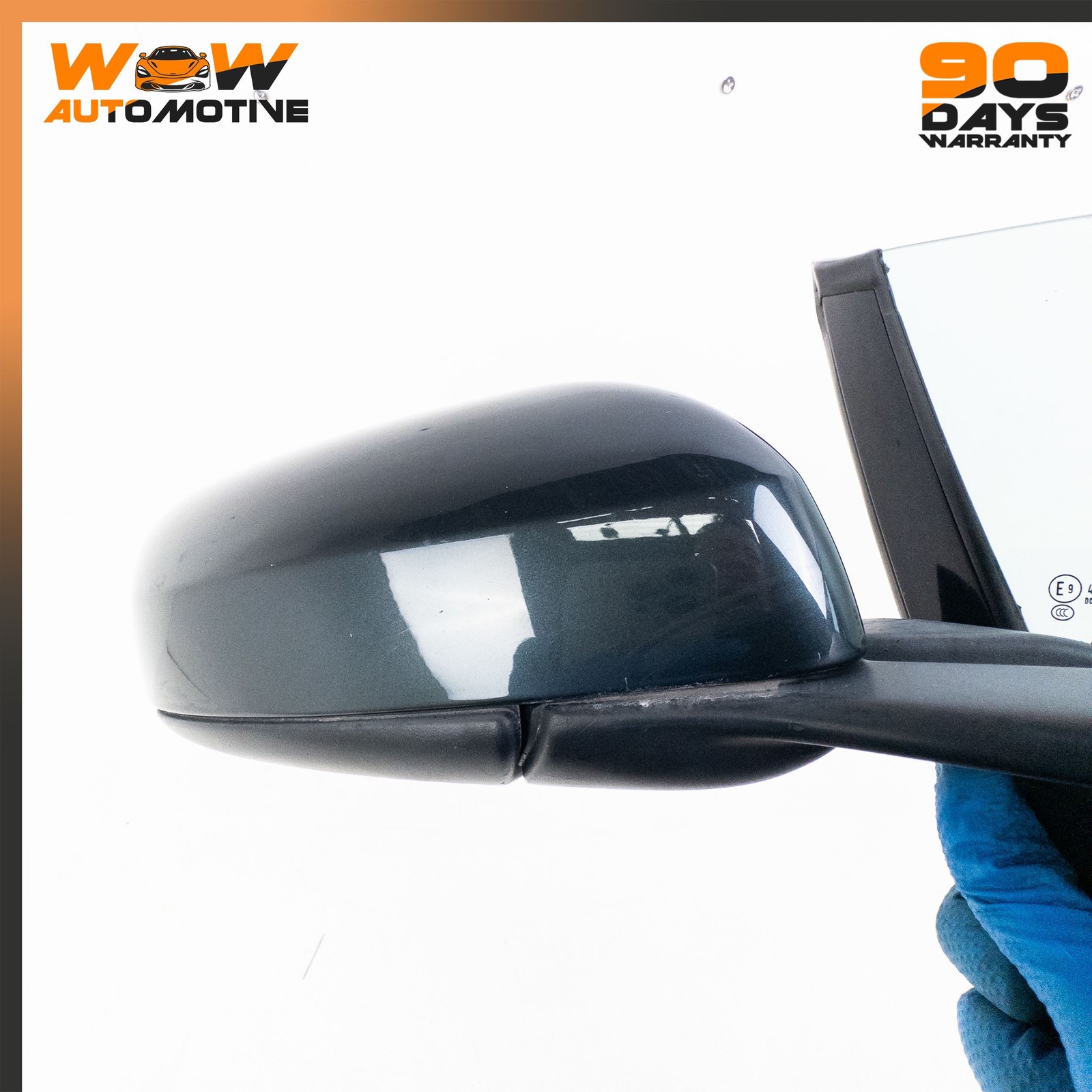 06-16 ASTON MARTIN V8 VANTAGE RIGHT EXTERIOR REAR VIEW MIRROR GLASS WINDOW OEM