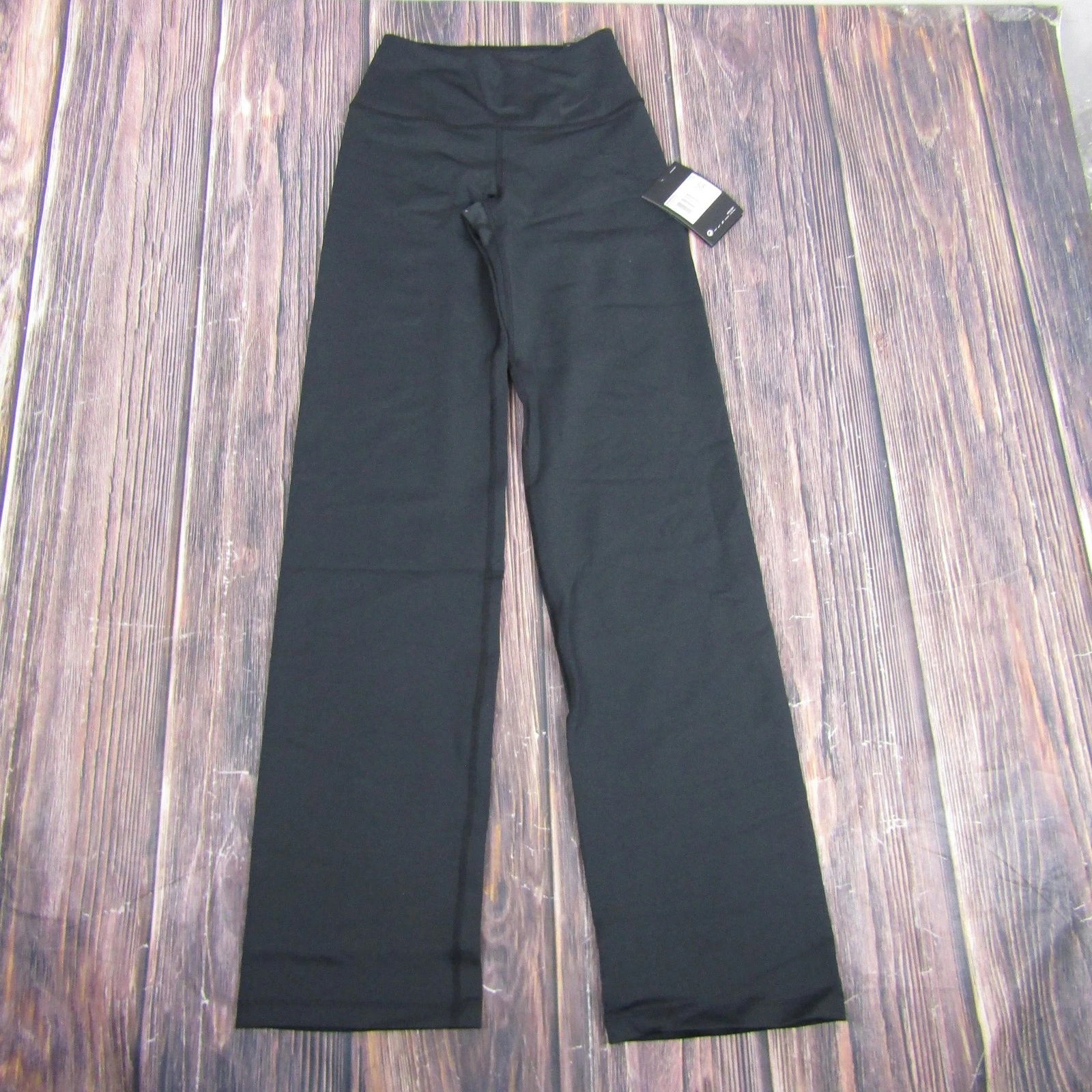 Nike Pants Womens XS Black Power Victory Training AQ2669-010 Standard Fit