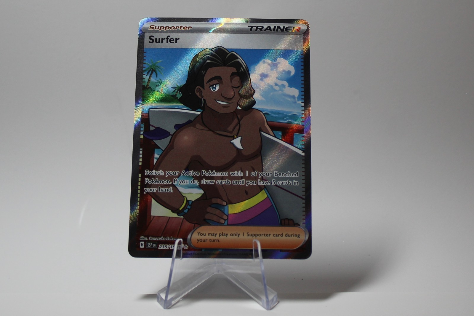 Surfer 235/191 - SV08: Surging Sparks Ultra Rare Pokemon Card