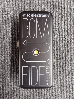 TC Electronic BonaFide Buffer Pedal Analog Signal Buffer Long Cable Tone Saver