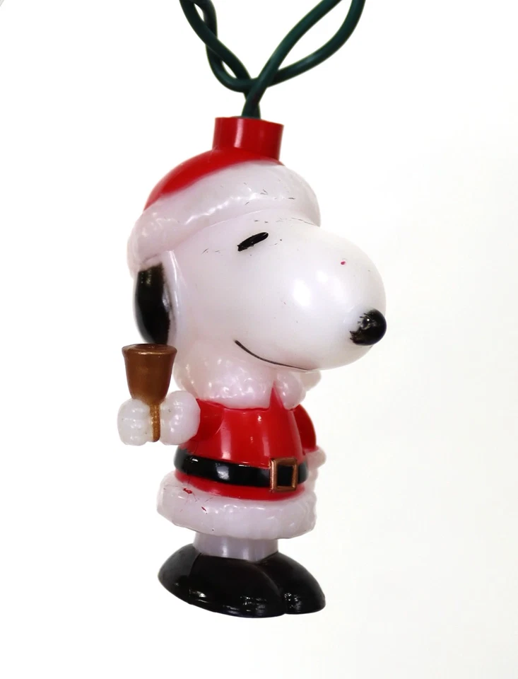 Peanuts Kurt Adler 10-Light Santa Suit Snoopy Light Set - Image 3 of 4