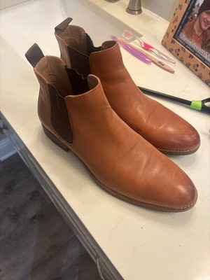 H&M leather high dress shoes