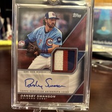 2026 Topps Series Major League Material Dansby Swanson Auto /10