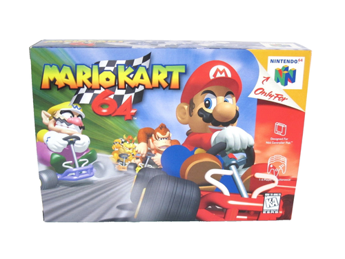 Near MINT - MARIO KART 64 - FAH