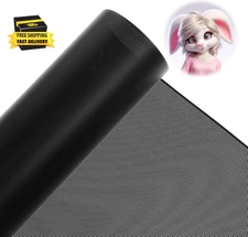 Fursuit Eye Mesh Black Waterproof Plastic Mesh Canvas Sheet 0.2Mm Thick Printabl