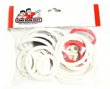Gottlieb Jack In The Box Pinball Machine Replacement Rubber Ring Kit White