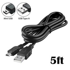 Mini USB Data Sync Cable Cord for Audio Technica ATR2100 USB Dynamic Microphone