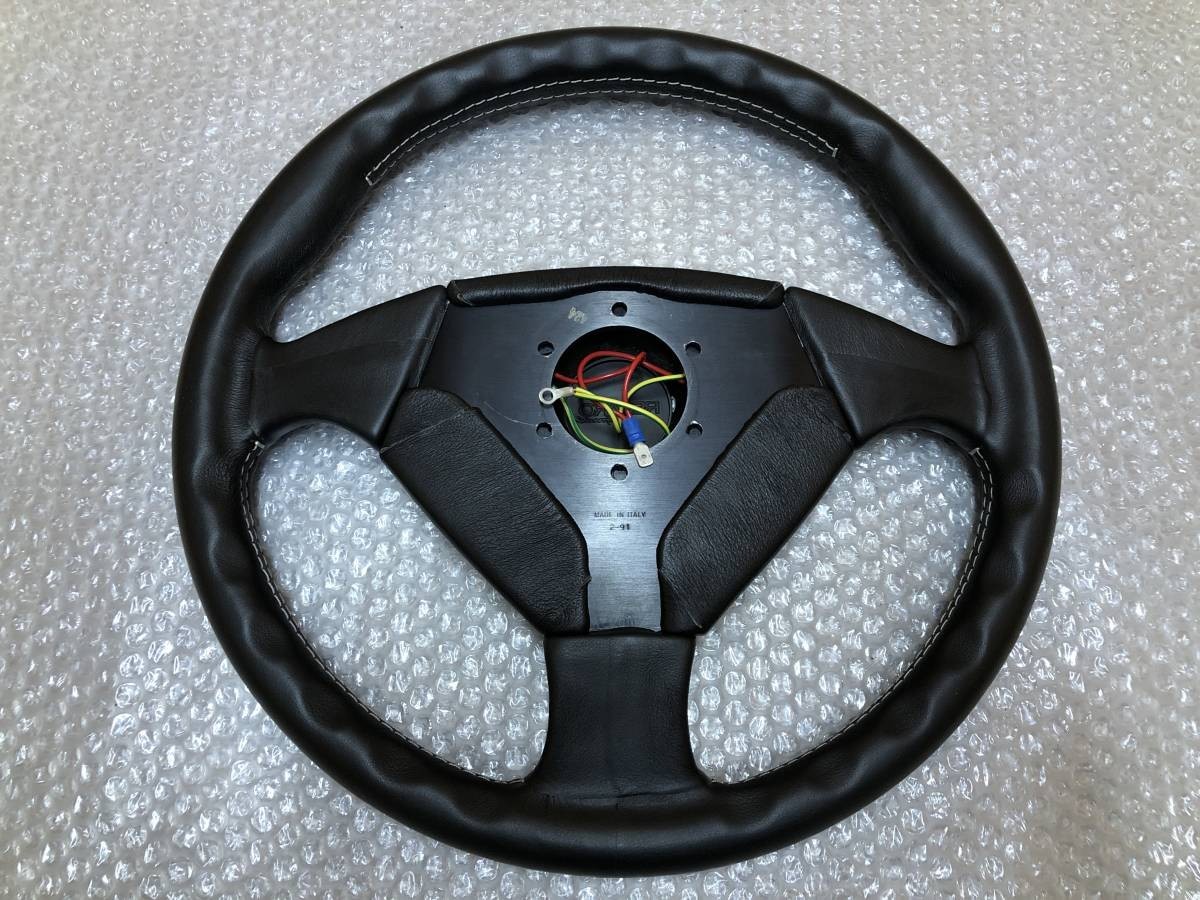 MOMO RECARO Special Leather Steering Wheel 370mm 90s JDM Evo DC2