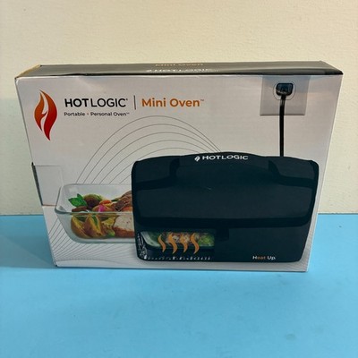 Hotlogic Mini Oven Black Portable Personal Electric Lunch Box Food Warmer
