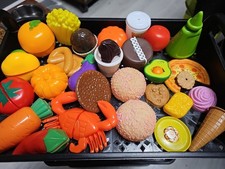 Play Food Lot. Child Size Toy Food