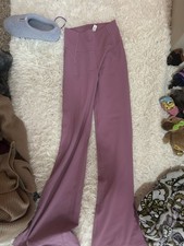 Lululemon Women s Purple Solid Flare Leggings...