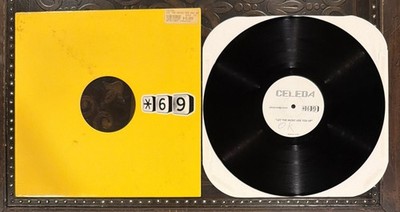 CELEDA  Let The Music Use You Up  STAR 69 Records House Vinyl Advance DJ Promo