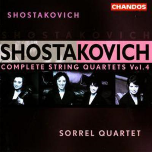 Dmitri Shostakovich Complete String Quartest Vol. 4 (Sorrel Quartet) (CD) Album