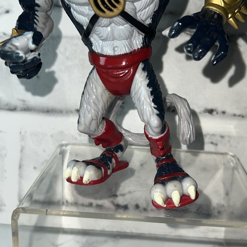 Playmates Toys Earthworm Jim #4 Bob's Cat Action Figure 1995 Werewolf Four Game - Picture 3 of 4