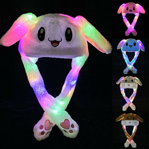 LED Rabbit Bunny Hat Cute Animals Ear 