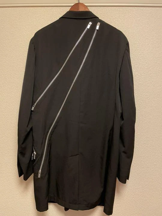 Yohji Yamamoto Pour Homme wool gabardine 22ss zipper setup size 2 from Japan