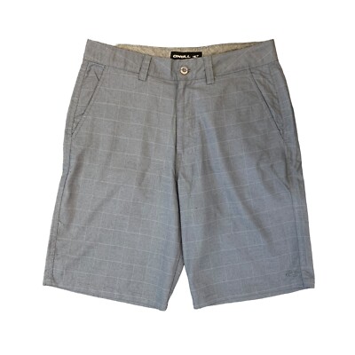 O'Neill Walk Shorts Mens 32 Navy Blue White Patterned Beach