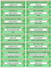 Jukebox Christmas / Holiday Title Strips. Custom Printed For Your Titles