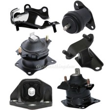 6pcs Engine Mount Kit For 2003-2007 Honda Accord V6 3.0l Automatic Transmission