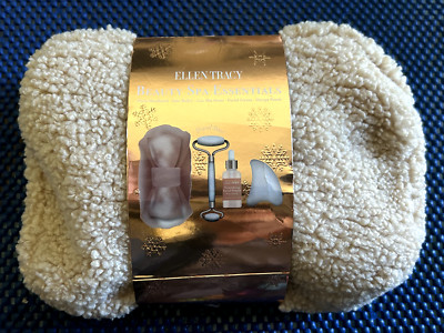 NEW! Rare! ELLEN TRACY 5 items Beauty Spa Essentials Sealed TRAVEL BAG