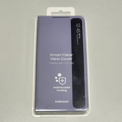 Official Genuine Samsung Galaxy S21 Plus 5G Smart Clear View Cover Case EF-ZG996
