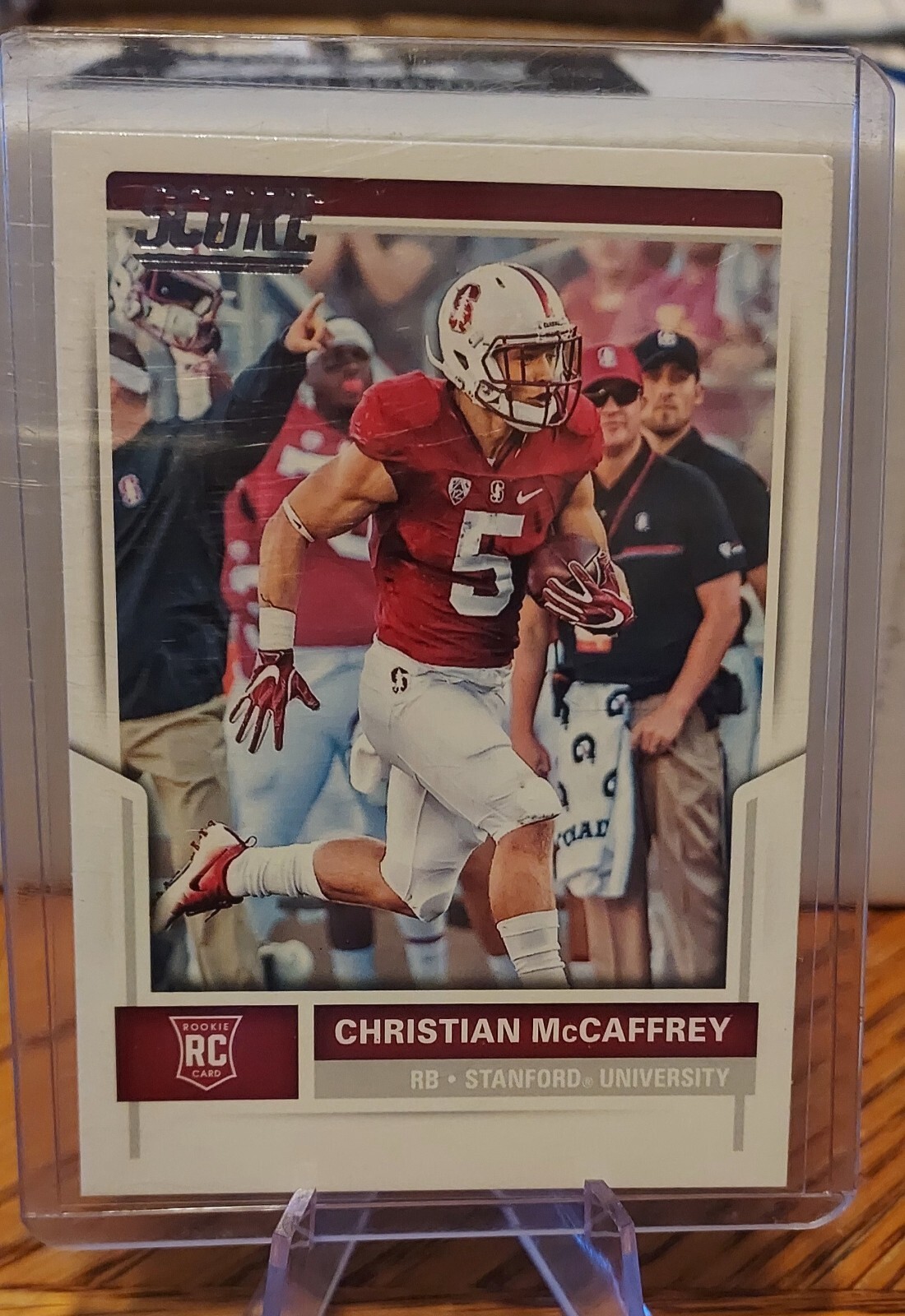 2017 Score - Rookies #373 Christian McCaffrey (RC)