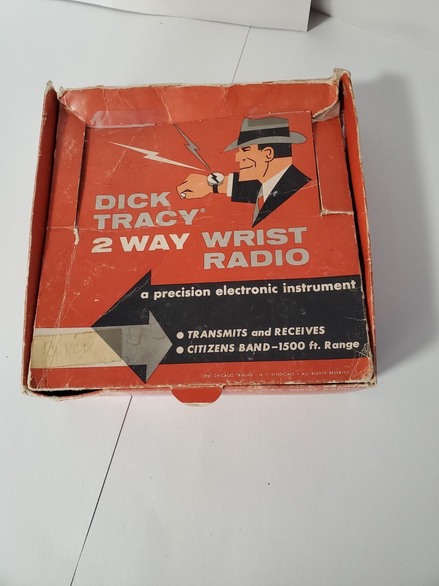 Dick Tracy 2 Way Wrist Radio! | eBay