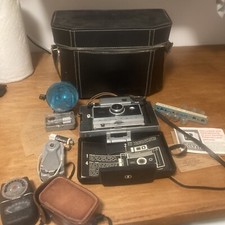 Vintage Polaroid Automatic 250 Land Camera Flash Bulbs Film Manuals Case Timer