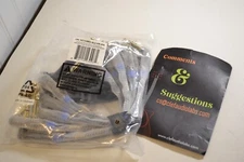 Clef Audio Labs 24K Gold-Plated Connectors 1/4" TS Unbalanced. 6 Inch-6Pack