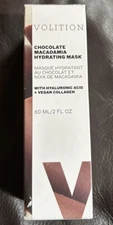 NEW NIB Volition Chocolate Macadamia Hydrating Mask - 2oz