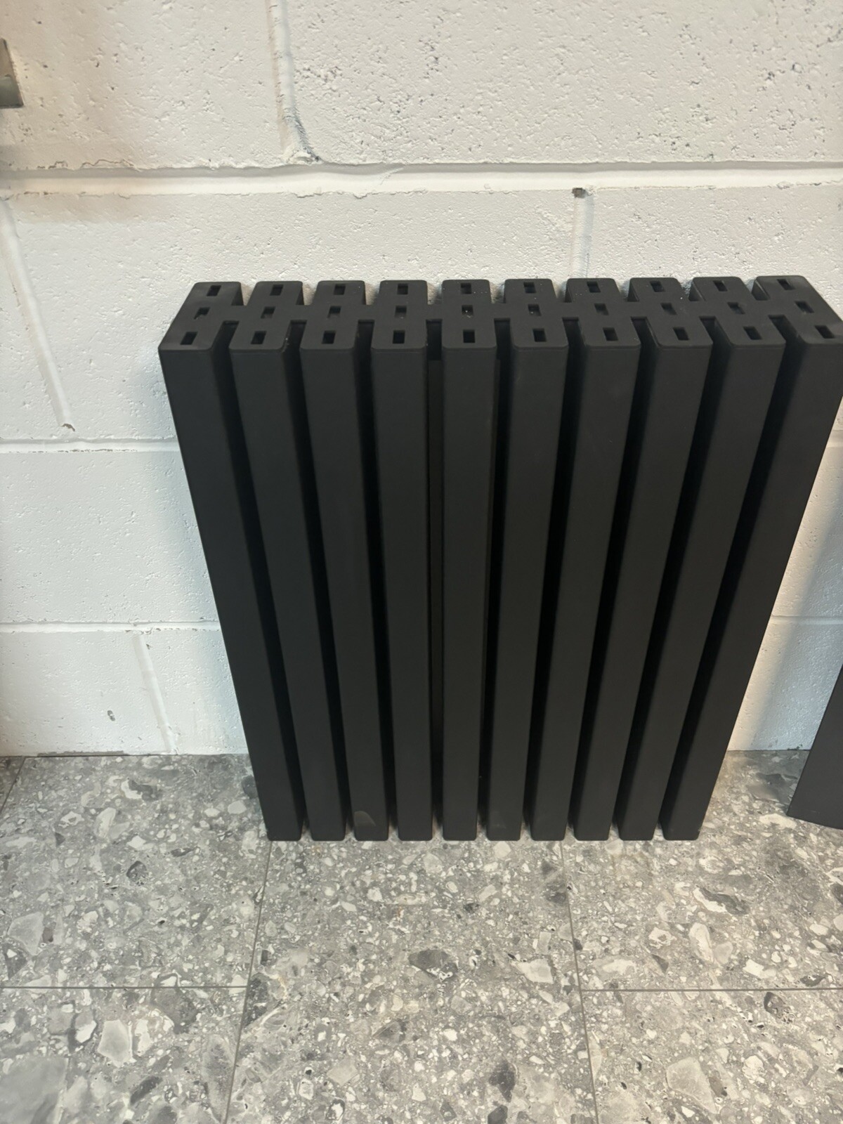Black Matte Radiator Stylish Black Matte Radiator | eBay UK